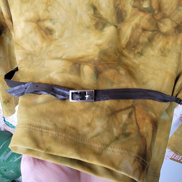 A'gaci 90's Cowl Neck Long Sleeve Top Tie Dye - Picture 4 of 5